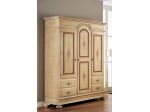 Armadio 3 ante 4 cassetti laccato decorato cod 7015
