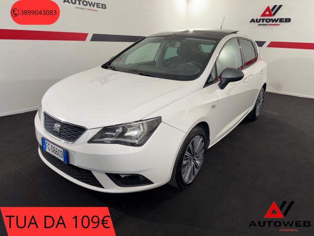 Seat Ibiza 1.4 TDI 75 CV CR 5p. Style TETTO APRIBILE - NEOPATENTATI - APPLE CARPLAY E ANDROID AUTO