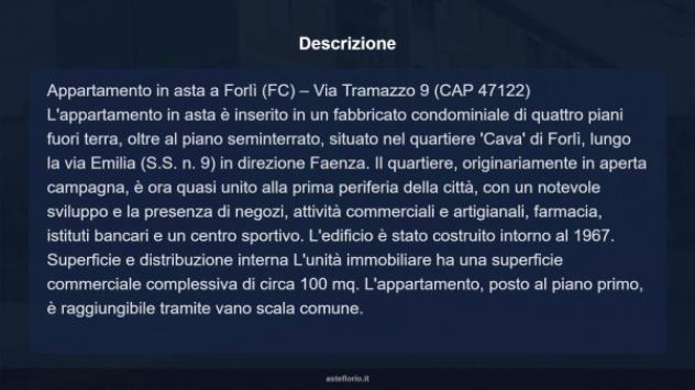 Immobile in asta di 100 m² con più di 5 locali in vendita a Forlì - Foto 13