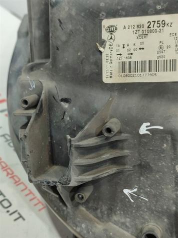 FARO SINISTRO ALLO XENON MERCEDES Classe E Berlina W212 A2128202759 5DC009060-20 642856 (09) - Foto 10