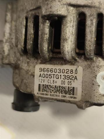 ALTERNATORE CITROEN C3 Serie 9666030280 TU3A benzina 1360 (0915) - Foto 2