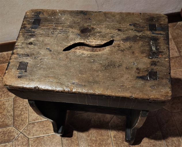 Sgabello di fine 800. - Foto 4