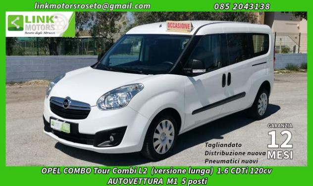 OPEL Combo Tour Passo Lungo 1.6 CDTi 120CV autovettura 5posti rif. 23816612