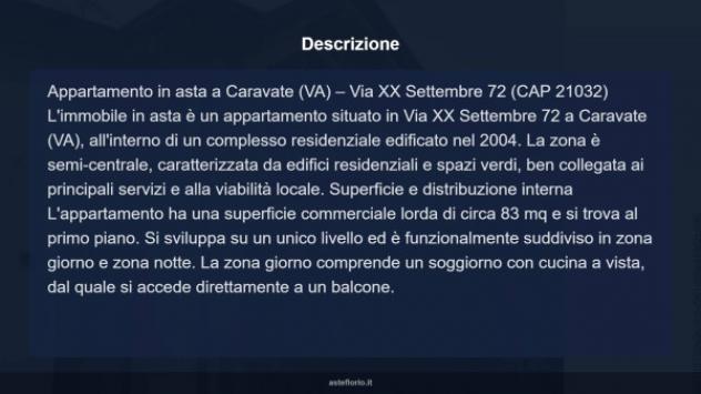Immobile in asta di 83 m², box auto in vendita a Caravate - Foto 15