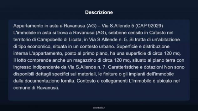 Immobile in asta di 120 m² in vendita a Ravanusa - Foto 4