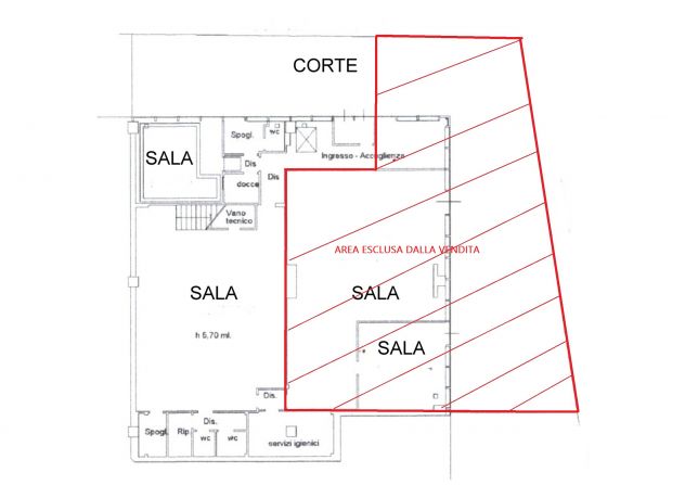 Area Commerciale Ristrutturata 500mq - Foto 5
