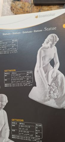 Statua in Marmo Kosmolux Gettafiori - Foto 3
