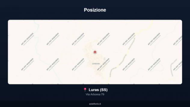 Immobile in asta di 162 m² con più di 5 locali in vendita a Luras - Foto 2