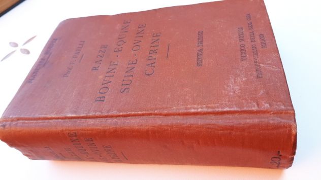 HOEPLI 1917 razze bovine, equine....