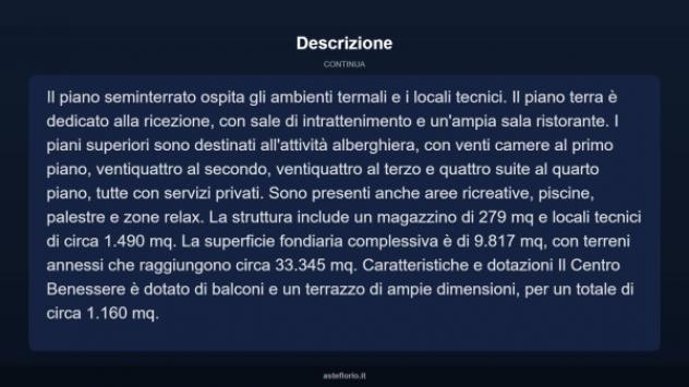 Immobile in asta di 8452 m² in vendita a Caramanico Terme - Foto 5