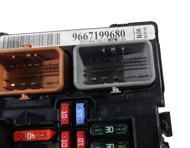 CENTRALINA PORTA FUSIBILI CITROEN C3 Picasso 9667199680 8F02 Benzina 1400 (08) - Foto 15