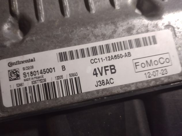 CENTRALINA MOTORE FORD TRANSIT CONTINENTAL SID 208 S 180145001 B CC11-12A650 - - Foto 5