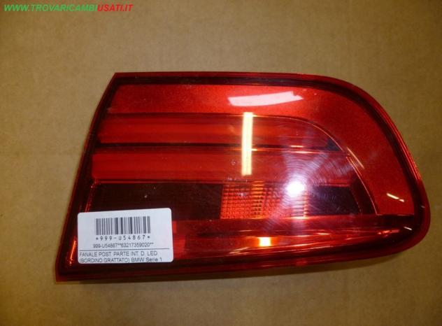 FANALE POST. PARTE INT. D. LED (BORDINO GRATTATO) BMW Serie 1 F20 5 porte  Parti elettriche  Fanaleria  Fanali  Fanale post. sx. BMW - Serie 1 F20 5 p