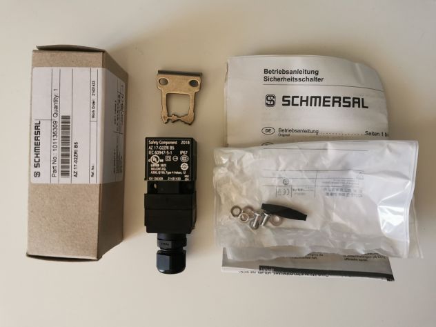 Interruttore nuovo Schmersal di sicurezza AZ 17-02ZRK a chiave IP67 - Foto 2