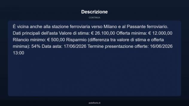 Immobile in asta di 29 m² in vendita a Pozzuolo Martesana - Foto 7
