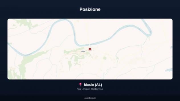 Immobile in asta di 76 m², box auto in vendita a Masio - Foto 5