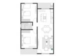 Trilocale via san donato 470 euro