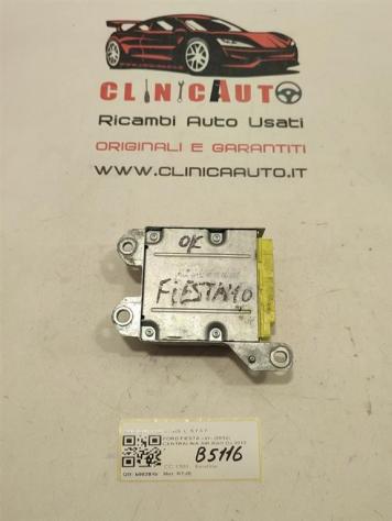 CENTRALINA AIRBAG FORD Fiesta 6° Serie 8V51-14B321-BG RTJB (0817) - Foto 4