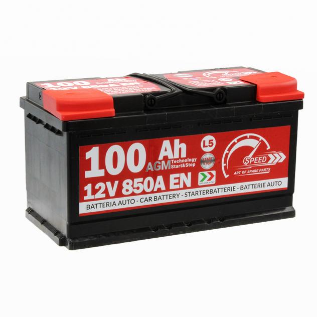 Batteria Speed 100Ah AGM 850A Start&Stop