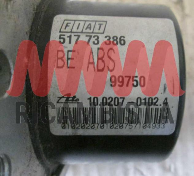 51773386 Fiat Doblo 1.3 centralina ABS gruppo pompa ATE