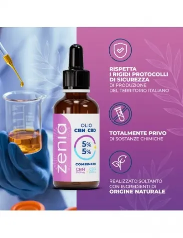 Zenia Olio CBN 5% + CBD 5% - Foto 8
