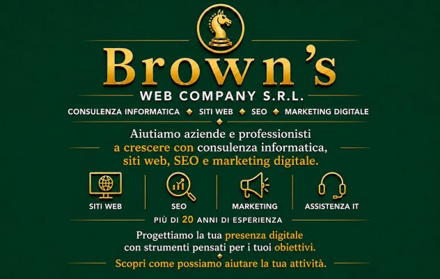Consulente Informatico e Web Designer