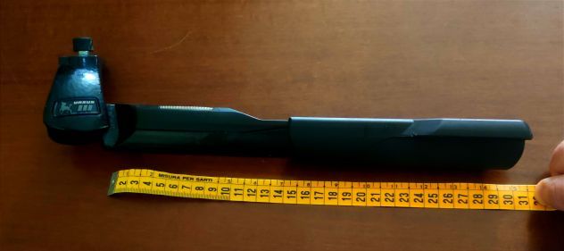 SPEDIZIONE GRATUITA = Cavalletto Ursus a scatto (molla) e-bike 31 cm usato