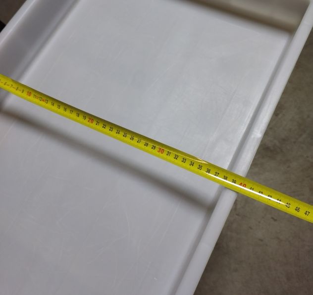 Cassetta Portaimpasto USATA 60x40x7H + COPERCHIO Contenitore x Pizza Pane Pasta - Foto 4