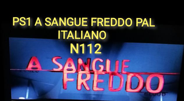 PS1 A SANGUE FREDDO PAL ITALIANO - Foto 3