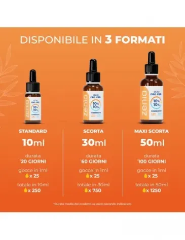 Zenia Olio CBG 10% + CBD 10% - Foto 8