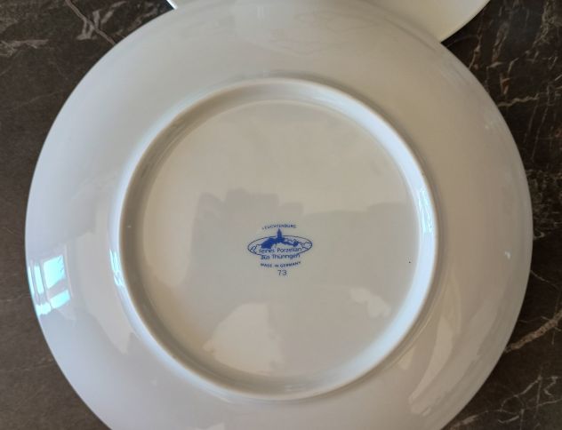 SERVIZIO COLAZIONE PAPPA BAMBINI PORCELLANA LEUCHTENBURG FEINES PORZELLAN AUS TH - Foto 5