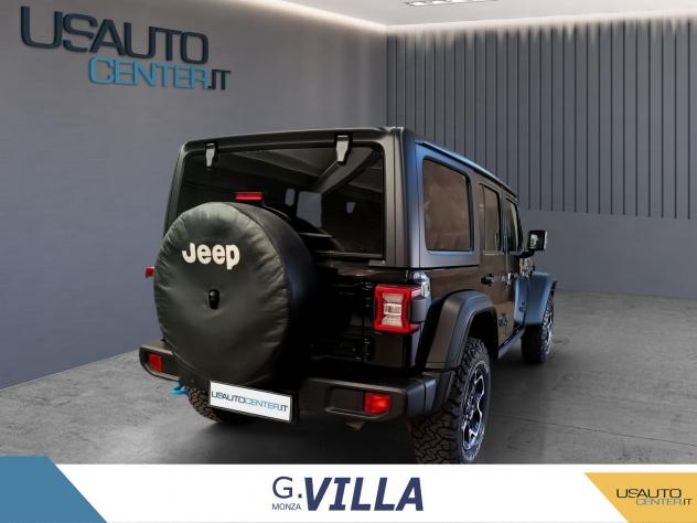 Jeep Wrangler IV Unlimited 2.0 atx phev Rubicon 4xe auto - Foto 4