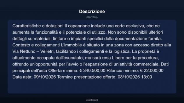 Immobile in asta di 484 m² in vendita a Nettuno - Foto 4