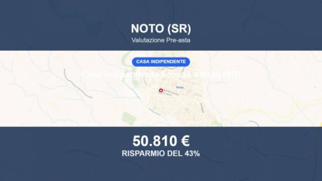 Immobile in asta di 131 m² con più di 5 locali in vendita a Noto