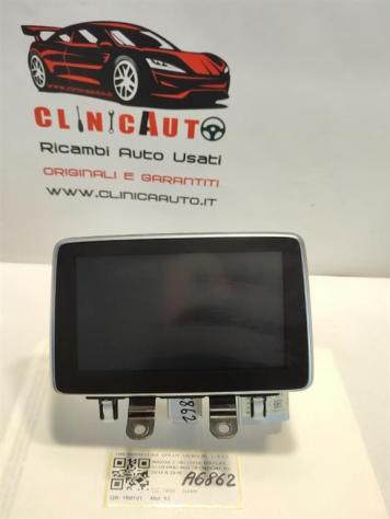 DISPLAY MULTIFUNZIONE COMPUTER DI BORDO MAZDA 2 Serie (14) D09H611J0A VPFJ1F-14E800-AL S5 (1420)