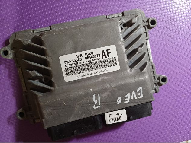 Centralina SIEMENS 5WY5956G CHEVROLET (DAEWOO) AVEO T250 1.2 62kw 96469978 Chev - Foto 8