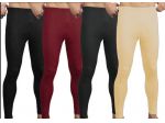 STOCK  100 pz Calzamaglia termica uomo gamba lunga caldo misto cotone felpato