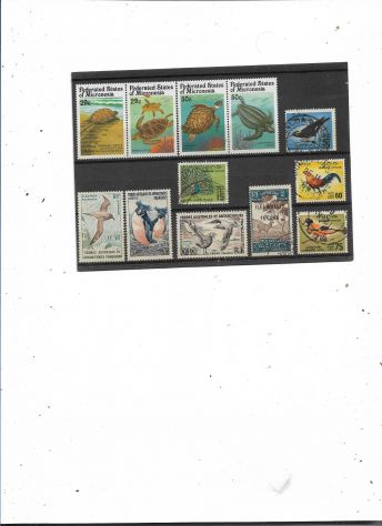 ANNI '70/'90 N 200 FRANCOBOLLI TEMATICA ANIMALI TUTTO IL MONDO