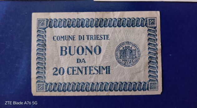 4 miniassegni-italia 1970+1 buono comune di trieste da 20 cent. - Foto 4