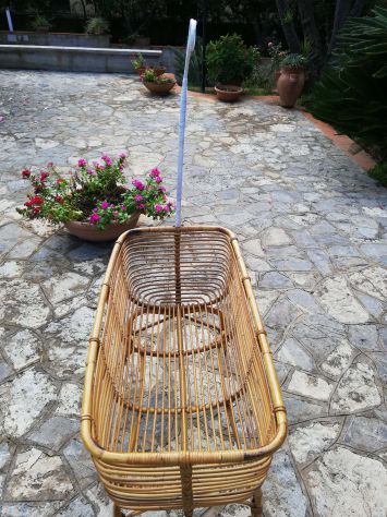 CULLA IN RATTAN ORIGINALE - Foto 3