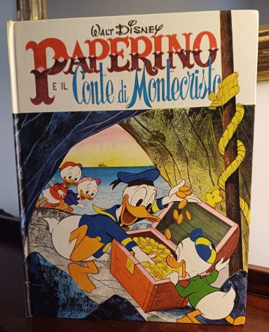 PAPERINO E IL Conte di Montecristo, Mondadori 1^ Ed. 1973. - Foto 3