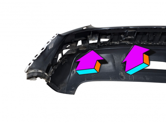 PARAURTI POSTERIORE COMPLETO AUDI Q3 Serie (8UB) 8U0807385C (1114) - Foto 10