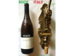 Cavatappi da muro parete in ottone