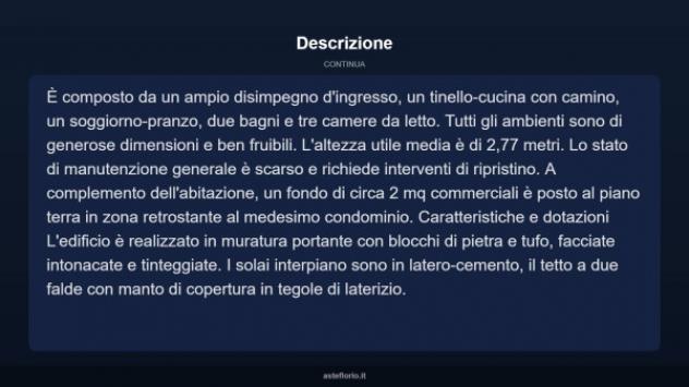 Immobile in asta di 153 m² con più di 5 locali in vendita a Gubbio - Foto 14