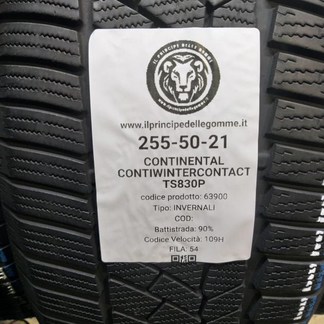 4 GOMME 255 50 21 CONTINENTAL A63900 - Foto 2