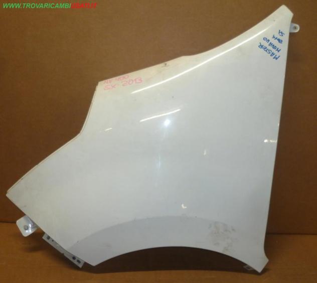 PARAFANGO ANT. S. BIANCO  Carrozzeria  Lamierati esterni  Fiancate  Parafango ant. RENAULT - MASTER - 01-03-2010 -
