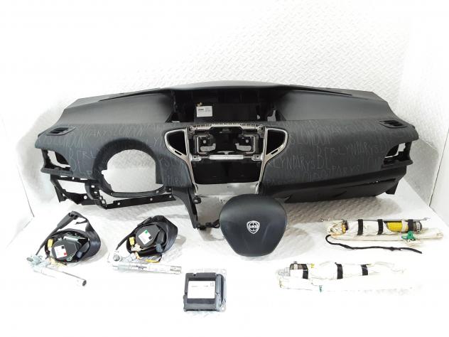 KIT AIRBAG COMPLETO LANCIA Ypsilon 4° Serie CODICE CENTRALINA AIRBAG : 51939105 / CODICE AIRBAG VOLANTE: 07355292110 / (1123)