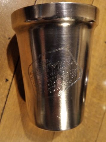 Shaker Broggi MI anni '50 ottone placcato argento - Foto 4