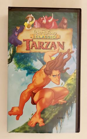 VHS I Classici Walt Disney TARZAN(ITA 2000)VS 4804 Edgar Burroughs Phil Collins
