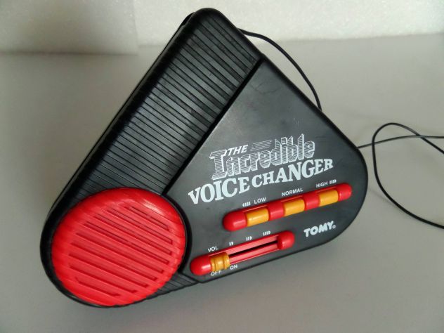 The incredible voicechanger TOMY ( giocattolo vintage) anno 1988, RARO - Foto 2